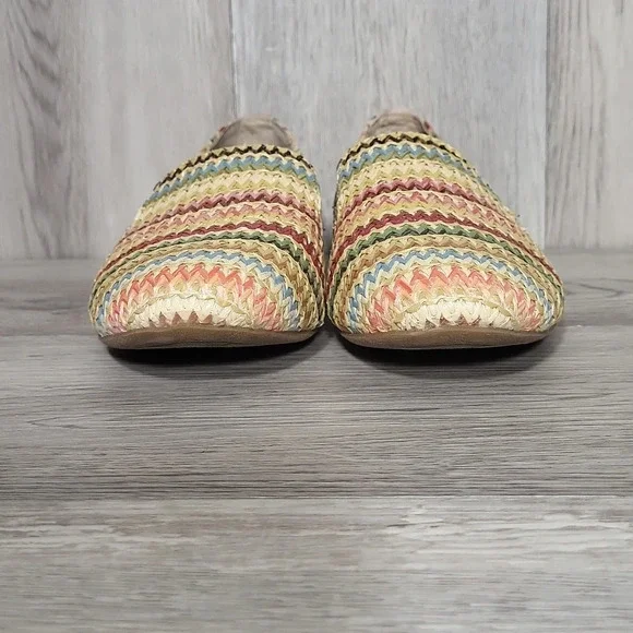 Kelly & Katie Womens 6M Peyton Multicolored Slip On Loafer Comfort Casual NEW - Picture 4 of 12
